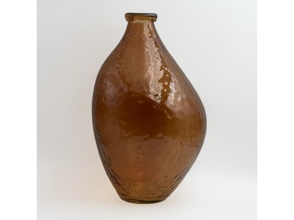 SPICE ΒΑΖΟ 22x22x36cm ΓΥΑΛΙ CARAMEL
