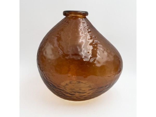 BOCAL ΒΑΖΟ 25x25x25cm ΓΥΑΛΙ CARAMEL BOCAL ΒΑΖΟ 25x25x25cm ΓΥΑΛΙ CARAMEL