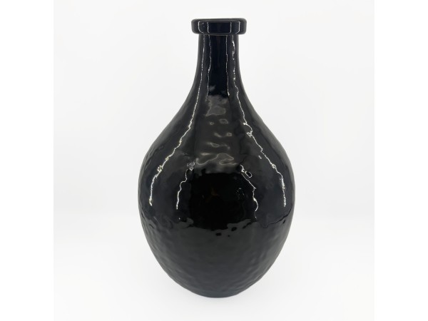 FLACON ΒΑΖΟ 28x28x46cm ΓΥΑΛΙ ΜΑΥΡΟ FLACON ΒΑΖΟ 28x28x46cm ΓΥΑΛΙ ΜΑΥΡΟ