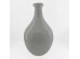 FLACON ΒΑΖΟ 28x28x46cm ΓΥΑΛΙ ΑΣΠΡΟ