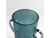 HANDLE ΒΑΖΟ 23x12x24cm ΓΥΑΛΙ ΜΠΛΕ HANDLE ΒΑΖΟ 23x12x24cm ΓΥΑΛΙ ΜΠΛΕ