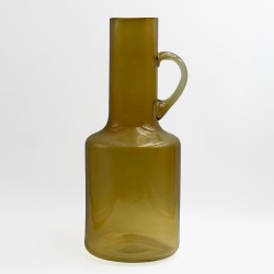 ARTISAN ΒΑΖΟ 14x14x35cm ΓΥΑΛΙ CARAMEL
