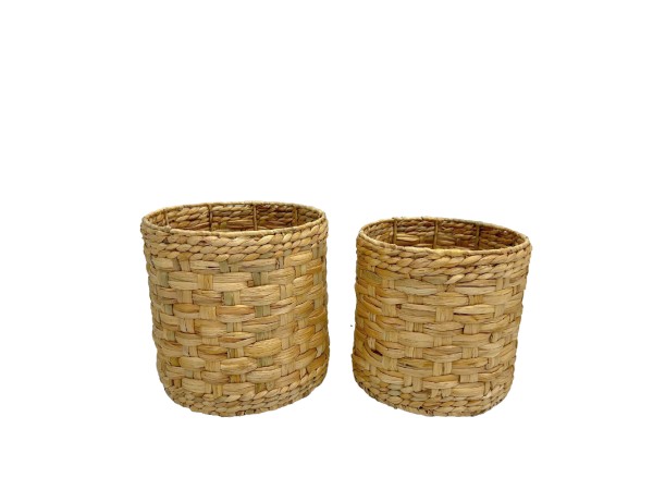 VEGENID ΚΑΛΑΘΙ ΥΑΚΙΝΘΟΥ SET 2ΤΜΧ 35x35x48cm ΥΑΚΙΝΘΟΣ ΦΥΣΙΚΟ VEGENID ΚΑΛΑΘΙ ΥΑΚΙΝΘΟΥ SET 2ΤΜΧ 35x35x48cm ΥΑΚΙΝΘΟΣ ΦΥΣΙΚΟ