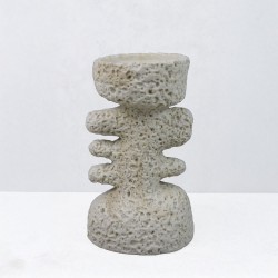 KYCLADIC III ΚΗΡΟΠΗΓΙΟ ΔΙΑΚΟΣΜΗΤΙΚΟ 12x10x20cm RESIN ΜΠΕΖ