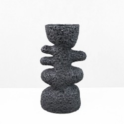 LUSTRE II ΚΗΡΟΠΗΓΙΟ ΔΙΑΚΟΣΜΗΤΙΚΟ 15x10x25cm RESIN ΜΑΥΡΟ