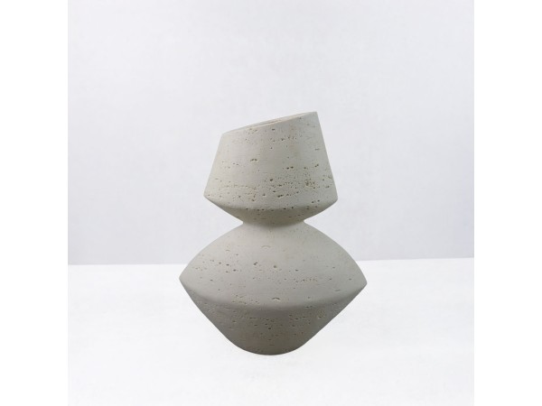 LOOMA III ΒΑΖΟ 29x16x35cm RESIN ΜΠΕΖ LOOMA III ΒΑΖΟ 29x16x35cm RESIN ΜΠΕΖ