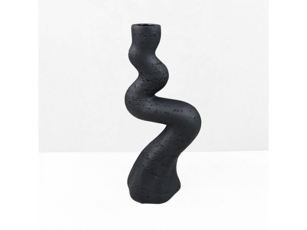 ANGLES I ΚΗΡΟΠΗΓΙΟ ΔΙΑΚΟΣΜΗΤΙΚΟ 11x7x24cm RESIN ΜΑΥΡΟ ANGLES I ΚΗΡΟΠΗΓΙΟ ΔΙΑΚΟΣΜΗΤΙΚΟ 11x7x24cm RESIN ΜΑΥΡΟ