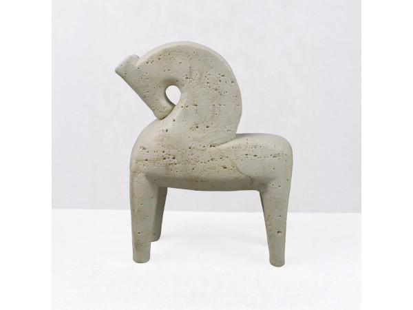 ARCHON II ΔΙΑΚΟΣΜΗΤΙΚΟ ΑΛΟΓΟ 17x8x22cm RESIN ΜΠΕΖ