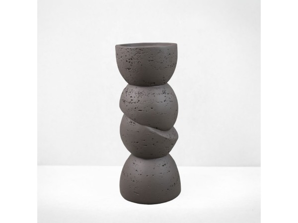 PHAROS I ΚΗΡΟΠΗΓΙΟ ΔΙΑΚΟΣΜΗΤΙΚΟ 11x11x25cm RESIN ΚΑΦΕ ΣΚΟΥΡΟ PHAROS I ΚΗΡΟΠΗΓΙΟ ΔΙΑΚΟΣΜΗΤΙΚΟ 11x11x25cm RESIN ΚΑΦΕ ΣΚΟΥΡΟ