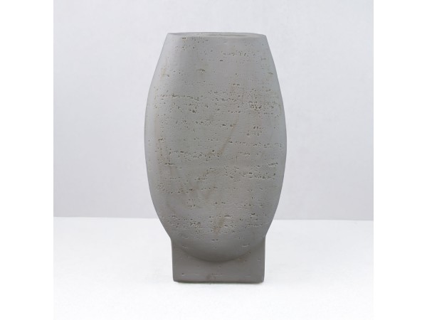 ORBIX II ΒΑΖΟ 20x13x35cm RESIN ΜΠΕΖ