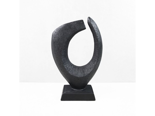 PULSE II ΔΙΑΚΟΣΜΗΤΙΚΟ 19x9x30cm RESIN ΜΑΥΡΟ PULSE II ΔΙΑΚΟΣΜΗΤΙΚΟ 19x9x30cm RESIN ΜΑΥΡΟ