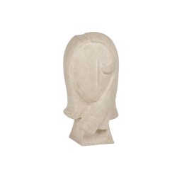 OBSCURA ΒΑΖΟ 19x17x35cm RESIN ΜΠΕΖ