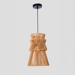 CLEO ΦΩΤΙΣΤΙΚΟ ΟΡΟΦΗΣ 27x39cm ΣΧΟΙΝΙ ΚΑΦΕ ΧΑΡΤΙ