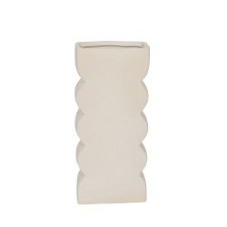 VEI ΒΑΖΟ 15x7x31cm ΚΕΡΑΜΙΚΟ ΛΕΥΚΟ