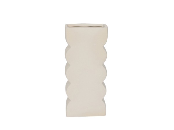 VEI ΒΑΖΟ 15x7x31cm ΚΕΡΑΜΙΚΟ ΛΕΥΚΟ