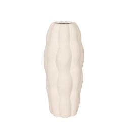 MIRA ΒΑΖΟ 15x15x36cm ΚΕΡΑΜΙΚΟ ΛΕΥΚΟ