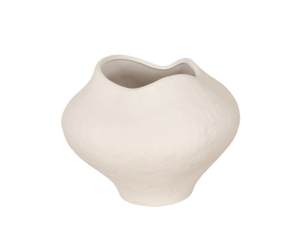 VERAE ΒΑΖΟ 26x26x20cm ΚΕΡΑΜΙΚΟ ΛΕΥΚΟ VERAE ΒΑΖΟ 26x26x20cm ΚΕΡΑΜΙΚΟ ΛΕΥΚΟ