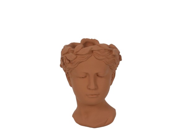 CEM ΒΑΖΟ 16x15x22cm CEMENT TERRACOTTA CEM ΒΑΖΟ 16x15x22cm CEMENT TERRACOTTA