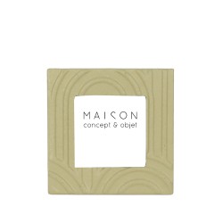 RAW ΚΟΡΝΙΖΑ 16x2x16cm MDF ΠΡΑΣΙΝΟ ΑΝΟΙΧΤΟ ΓΥΑΛΙ