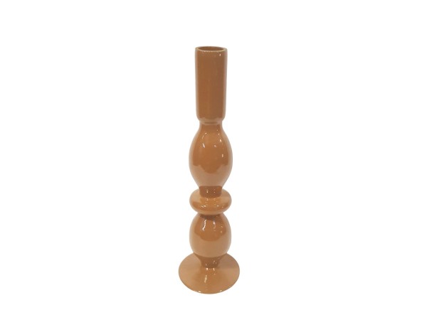 CALM ΚΗΡΟΠΗΓΙΟ 8x8x29cm ΓΥΑΛΙ CARAMEL CALM ΚΗΡΟΠΗΓΙΟ 8x8x29cm ΓΥΑΛΙ CARAMEL