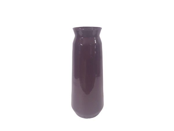 MARONA ΒΑΖΟ 10x10x26cm ΓΥΑΛΙ ΜΩΒ MARONA ΒΑΖΟ 10x10x26cm ΓΥΑΛΙ ΜΩΒ