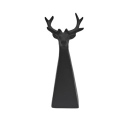 MONDEER ΧΡΙΣΤΟΥΓΕΝΝΙΑΤΙΚΟ ΔΙΑΚΟΣΜΗΤΙΚΟ ΤΑΡΑΝΔΟΣ 10x9x19cm ΑΛΟΥΜΙΝΙΟ ΚΑΦΕ TEXTURED