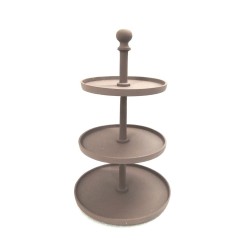 TRIVA ΟΡΝΤΕΒΙΕΡΑ 21x21x35cm ΑΛΟΥΜΙΝΙΟ ΣΑΠΙΟ ΜΗΛΟ