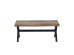 BRICK COFFEE TABLE ΚΑΡΥΔΙ ΜΑΥΡΟ 110x60x45cm