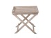 BUTLER SIDE TABLE ΠΤΥΣ/ΜΕΝΟ-Η ΦΥΣΙΚΟ 48.5x32x48.5cm
