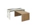 TUNUSIA COFFEE TABLE ARTISAN OAK ΛΕΥΚΟ ΜΕ ΟΨΗ ΜΑΡΜΑΡΟΥ 90x45x45cm TUNUSIA COFFEE TABLE ARTISAN OAK ΛΕΥΚΟ ΜΕ ΟΨΗ ΜΑΡΜΑΡΟΥ 90x45x45cm