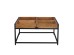 COMBO COFFEE TABLE ΚΑΡΥΔΙ ΜΑΥΡΟ 84x80x42cm COMBO COFFEE TABLE ΚΑΡΥΔΙ ΜΑΥΡΟ 84x80x42cm