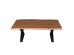 MINGLE COFFEE TABLE ΚΑΡΥΔΙ ΜΑΥΡΟ 115x60x42cm