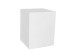 SQUARE SIDE TABLE ΛΕΥΚΟ 36x36x46cm