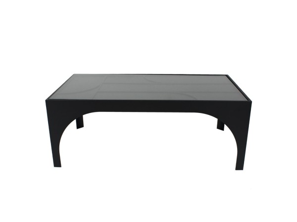 ARCHES COFFEE TABLE ΜΑΥΡΟ ΜΑΤ 100x55x38cm ARCHES COFFEE TABLE ΜΑΥΡΟ ΜΑΤ 100x55x38cm