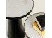 LAMP SIDE TABLE ΛΕΥΚΟ ΜΑΥΡΟ 41x41x63.5cm LAMP SIDE TABLE ΛΕΥΚΟ ΜΑΥΡΟ 41x41x63.5cm
