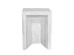 GATE SIDE TABLE CEMENT 34x34x47cm