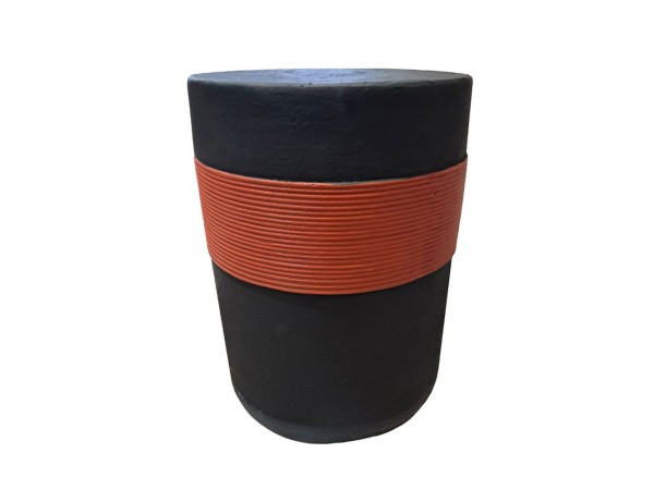 BELT SIDE TABLE ΜΑΥΡΟ ΚΕΡΑΜΙΔΙ 38.5x38.5x52cm BELT SIDE TABLE ΜΑΥΡΟ ΚΕΡΑΜΙΔΙ 38.5x38.5x52cm