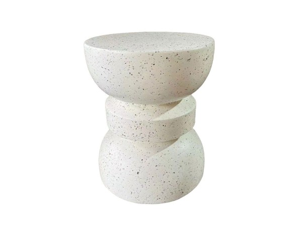 PIONI 2 SIDE TABLE TERRAZZO 37x37x45cm PIONI 2 SIDE TABLE TERRAZZO 37x37x45cm