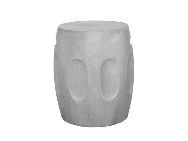 AFRICA SIDE TABLE ΓΚΡΙ 38x38x46.5cm AFRICA SIDE TABLE ΓΚΡΙ 38x38x46.5cm