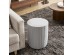 GEOMETRICAL 2 SIDE TABLE ΛΕΥΚΟ 35x35x46cm GEOMETRICAL 2 SIDE TABLE ΛΕΥΚΟ 35x35x46cm