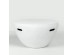 LITHOS CENTRAL COFFEE TABLE ΛΕΥΚΟ 68x68x36cm LITHOS CENTRAL COFFEE TABLE ΛΕΥΚΟ 68x68x36cm