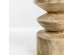 SANDY SIDE TABLE ΚΑΦΕ ΑΝΟΙΧΤΟ 38.5x38.5x51cm