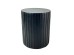 RAIL BLACK SIDE TABLE ΜΑΥΡΟ 40x40x47cm