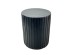RAIL BLACK SIDE TABLE ΜΑΥΡΟ 40x40x47cm