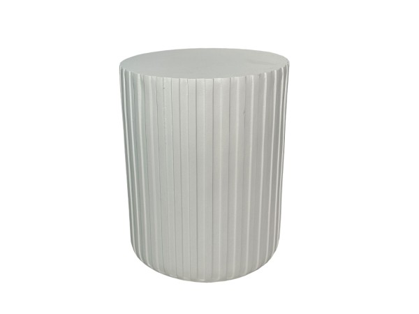 RAIL WHITE SIDE TABLE ΛΕΥΚΟ 40x40x47cm RAIL WHITE SIDE TABLE ΛΕΥΚΟ 40x40x47cm