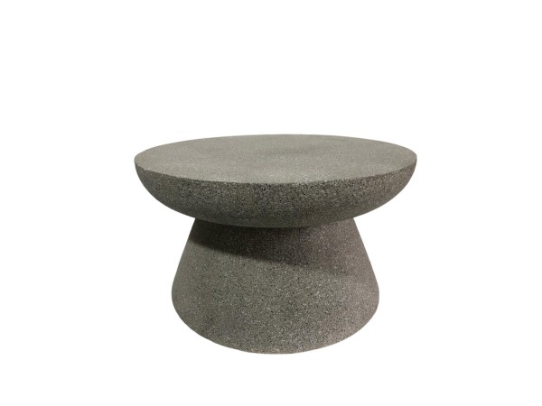 SANDHILL COFFEE TABLE STONE GREY 70x70x40cm
