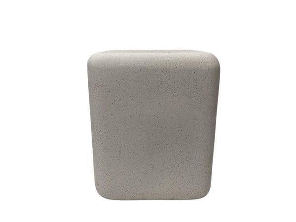 PLATEAU SIDE TABLE OFF WHITE 33x33x40cm PLATEAU SIDE TABLE OFF WHITE 33x33x40cm
