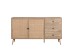 AMMOS ΜΠΟΥΦΕΣ 3ΣΥΡΤΑΡΙΑ ΦΥΣΙΚΟ ΜΕ RATTAN 150x39x79cm