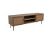 AMMOS TV STAND 2ΠΟΡΤΕΣ ΦΥΣΙΚΟ ΜΕ RATTAN 150x39x49cm