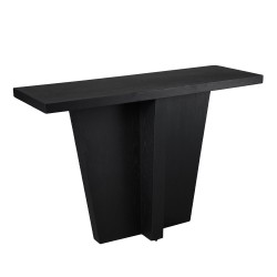 TUBE ΚΟΝΣΟΛΑ ΜΑΥΡΟ 120x40.5x81cm